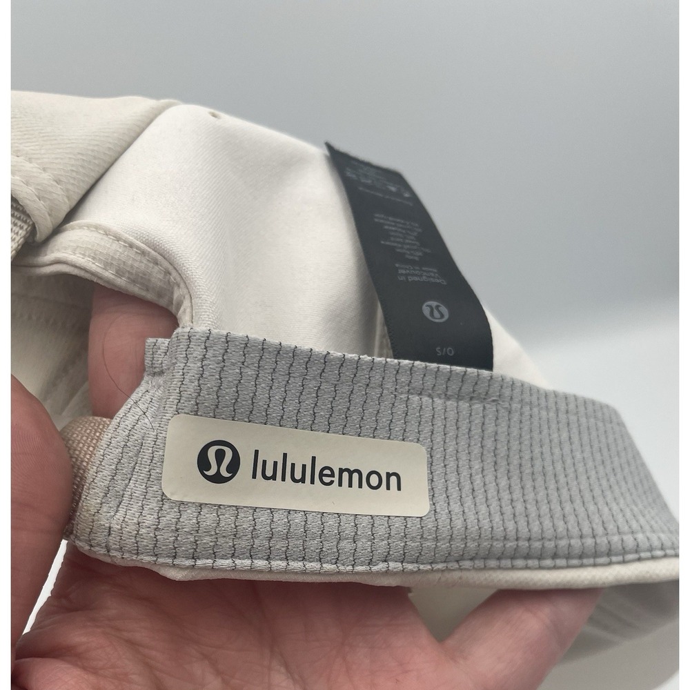 Lululemon Hat Unisex Size OS Days Shade Ball Cap Ivory Strapback Men's Women's - Picture 8 of 14